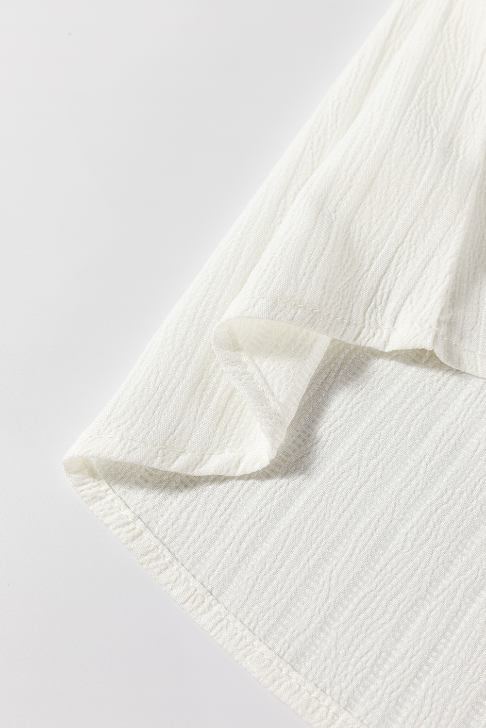 Blouse Élégante "Ramila" – Texture & Contrastes Colorblock